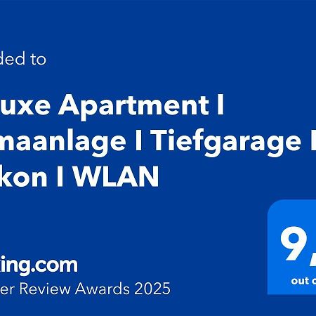 Deluxe Apartment I Klimaanlage I Tiefgarage I Balkon I Wlan Magdeburg Exterior foto
