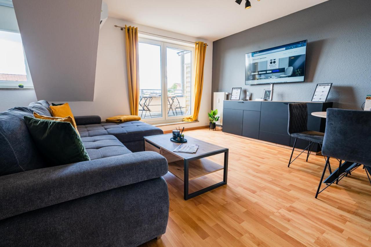 Deluxe Apartment I Klimaanlage I Tiefgarage I Balkon I Wlan Magdeburg Exterior foto